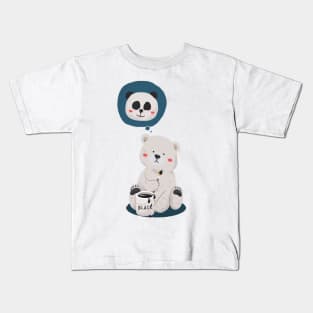 polar panda Kids T-Shirt